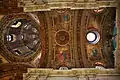 Ceiling of the altar and dome.