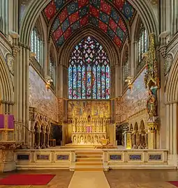 Altar of Farm Street Churchat Church of the Immaculate Conception, Farm Street, by Diliff
