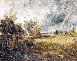 John Constable  Cottage at East Bergholt  1833