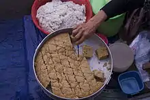 Kue apem at Lok Baintan Floating Market
