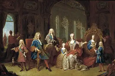 The family of Philip V