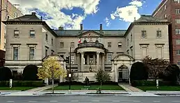 Exterior photograph of the Anderson House.