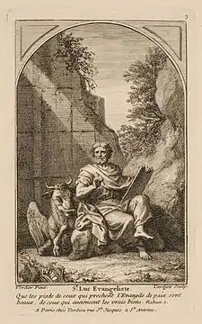 Les évangélistes: Saint Luc. After a work by François-Alexandre Verdier.  Nancy: Musée des beaux-arts