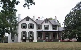 Photograph of the Lincoln Cottage at the United States Soldier's Home.