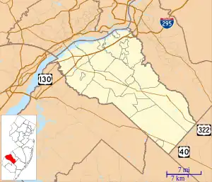 Bodo Otto House is located in Gloucester County, New Jersey