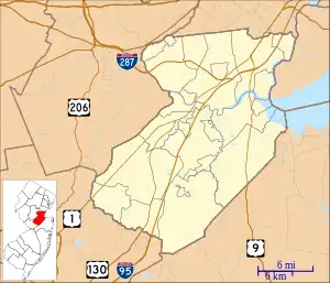 Sayreville is located in Middlesex County, New Jersey