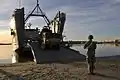 USAV Lt. General William B. Bunker and 359th Inland Cargo Transfer Company on 7 February 2012