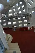 Inside the event space