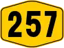 Federal Route 257 shield}}