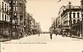 Main Street, north from Preston Avenue, Houston, Texas (postcard, c. 1905–07)