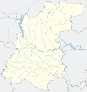 Sarov is located in Nizhny Novgorod Oblast