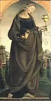 Master Of The Story Of Griselda, Siena, 15th century, one of a series of heroes and heroines who behaved well to the opposite sex.