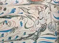 Yueqin moon lute, from the Western Wei Dynasty 535–557