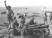 A Negev Brigade artillery unit