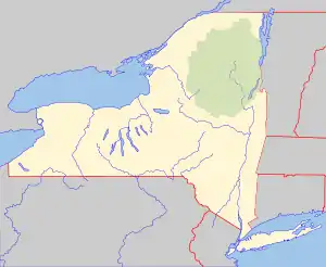 Gothics is located in New York Adirondack Park