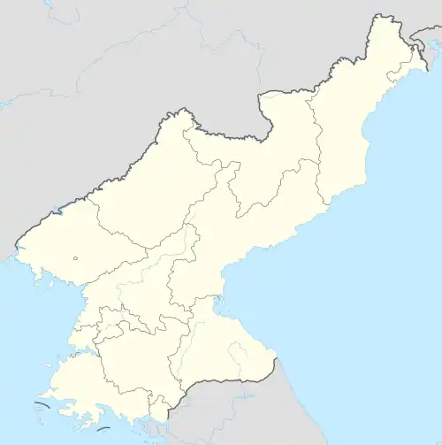 Sinpo is located in North Korea
