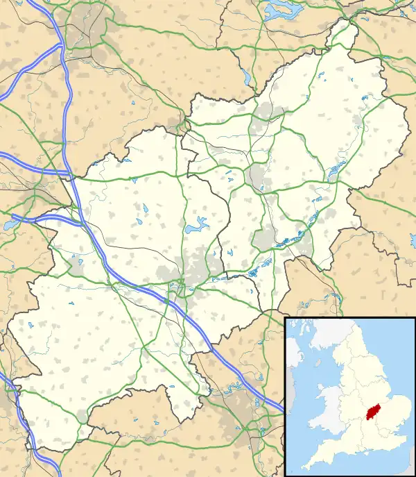 Corby is located in Northamptonshire