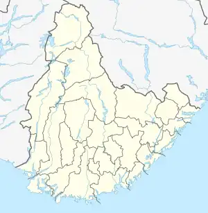 Korsvik is located in Agder