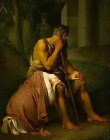 Oedipe et Antigone by Johann Peter Krafft, 1809