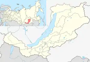 Kurbulik is located in Republic of Buryatia