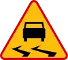 A-15 "slippery road surface"