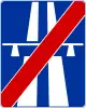 D-10 "end of motorway"