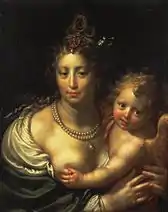Venus and Cupid, 1617 (Hermitage, St Petersburg).