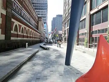 Plaza at Pennsylvania Academy of the Fine Arts
