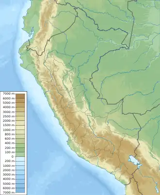 Location in Peru