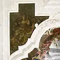 Europe, corner piece.