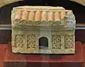 Porch, terra cotta, late 11th – early 12th century architectural material of the Lý dynasty