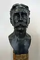 Portrait bust of Edward Hornor Coates by Charles Grafly (1903).
