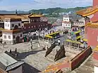 Area in front of the Bodhisattva hall
