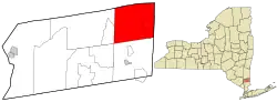 Location of Patterson, New York