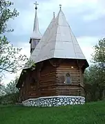 Saint Nicholas wooden church of Sânbenedic