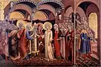 Marriage of the Virgin (1448–52) - Tempera on wood, 32 x 46 cm. Pinacoteca, Vatican
