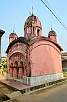 Pancha-ratna Santinath Shiva temple at Ilambazar