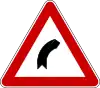 Curve to right