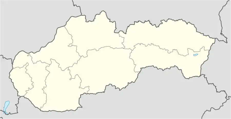 Kechnec is located in Slovakia