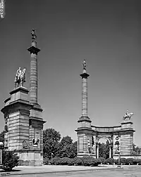 Smith Memorial Arch (Civil War Memorial), Philadelphia, PA (1898-1912).