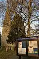 Church Sign of St Mary's Church, Church Street, Edwinstowe