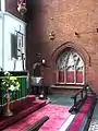 Early twentieth-century sedilia, St  Mellitus Church, Hanwell, London W7