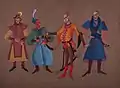 Stasys Ušinskas' Costume Designs for Balys Sruoga's 'Milžino paunksmė' (1934), directed by Andrius Oleka-Žilinskas.
