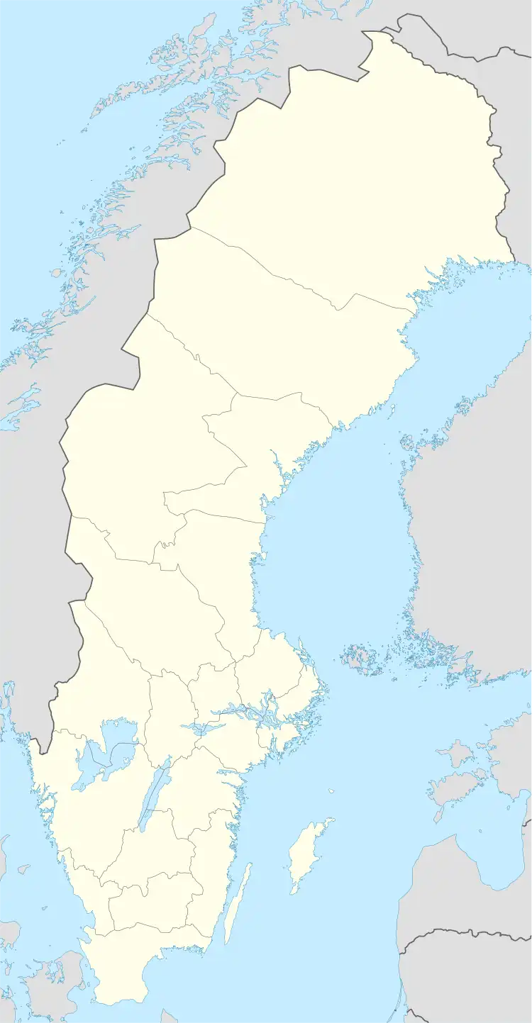 Basketligan dam is located in Sweden