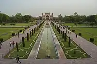 Image 1Mughal-style courtyard garden at Agra Fort. (from History of gardening)