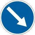 Keep right