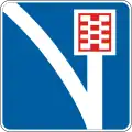 Emergency escape lane for runaway vehicles