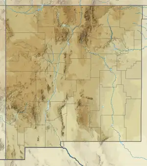 Shiprock is located in New Mexico