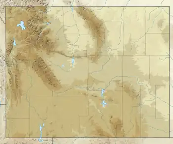 The Jaw is located in Wyoming