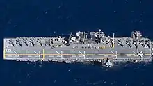USMC Lockheed F-35Bs aboard USS America on 8 October 2019